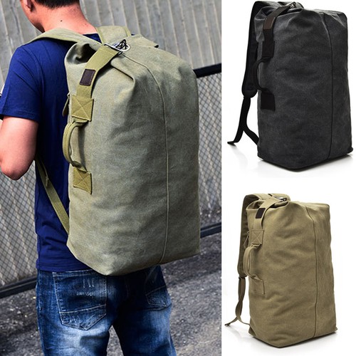 canvas travel backpack